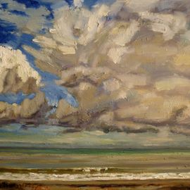 No.226 - Clouds over Holkham Beach, 2011